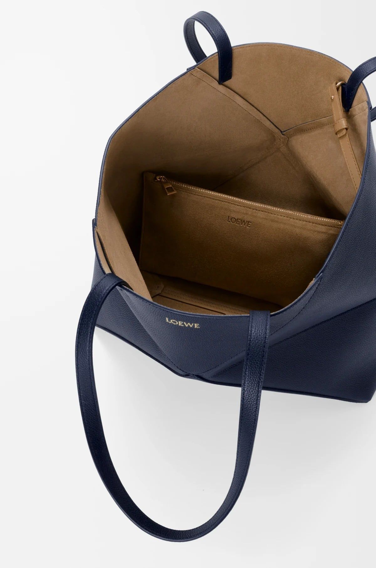 Túi Loewe Medium Horizontal Puzzle Fold Tote 'Navy' 