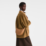  Túi Longchamp Le Foulonné S Crossbody Bag 'Pecan' 
