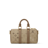  Túi Louis Vuitton Keepall Bandoulière 25 Bag 'Sand Beige' 