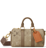  Túi Louis Vuitton Keepall Bandoulière 25 Bag 'Sand Beige' 