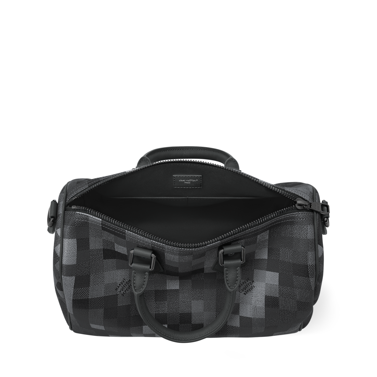  Túi Louis Vuitton Speedy 30 Bandoulière Bag 'Black' 