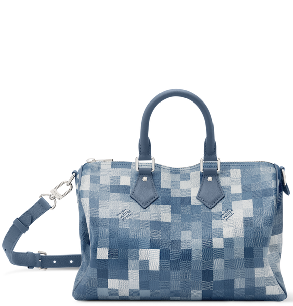  Túi Louis Vuitton Speedy 30 Bandoulière Bag 'Indigo' 