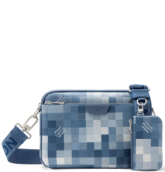  Túi Louis Vuitton Trio Messenger Bag 'Indigo' 