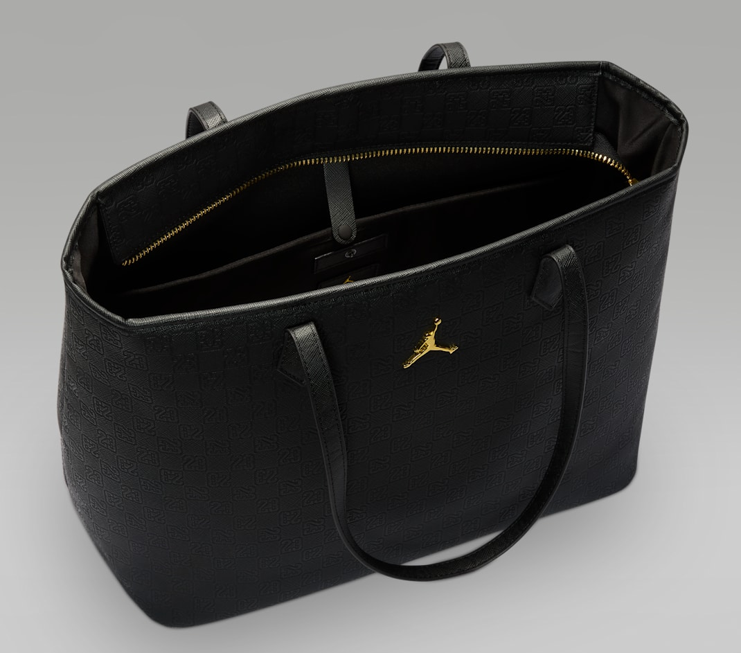  Túi Nike Air Jordan Monogram Tote Bag ‘Black’ 