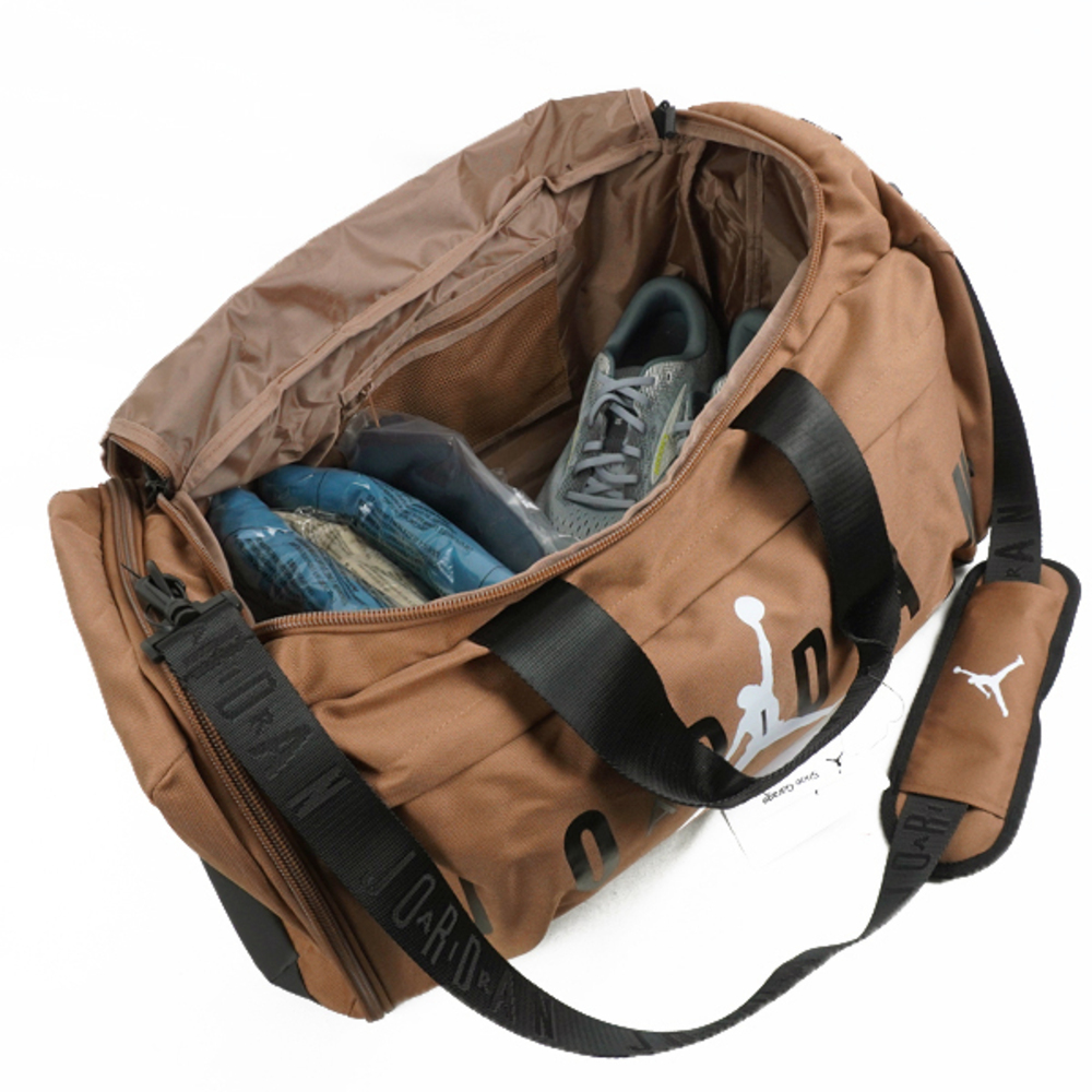  Túi Nike Air Jordan Velocity Duffle ‘Brown’ 