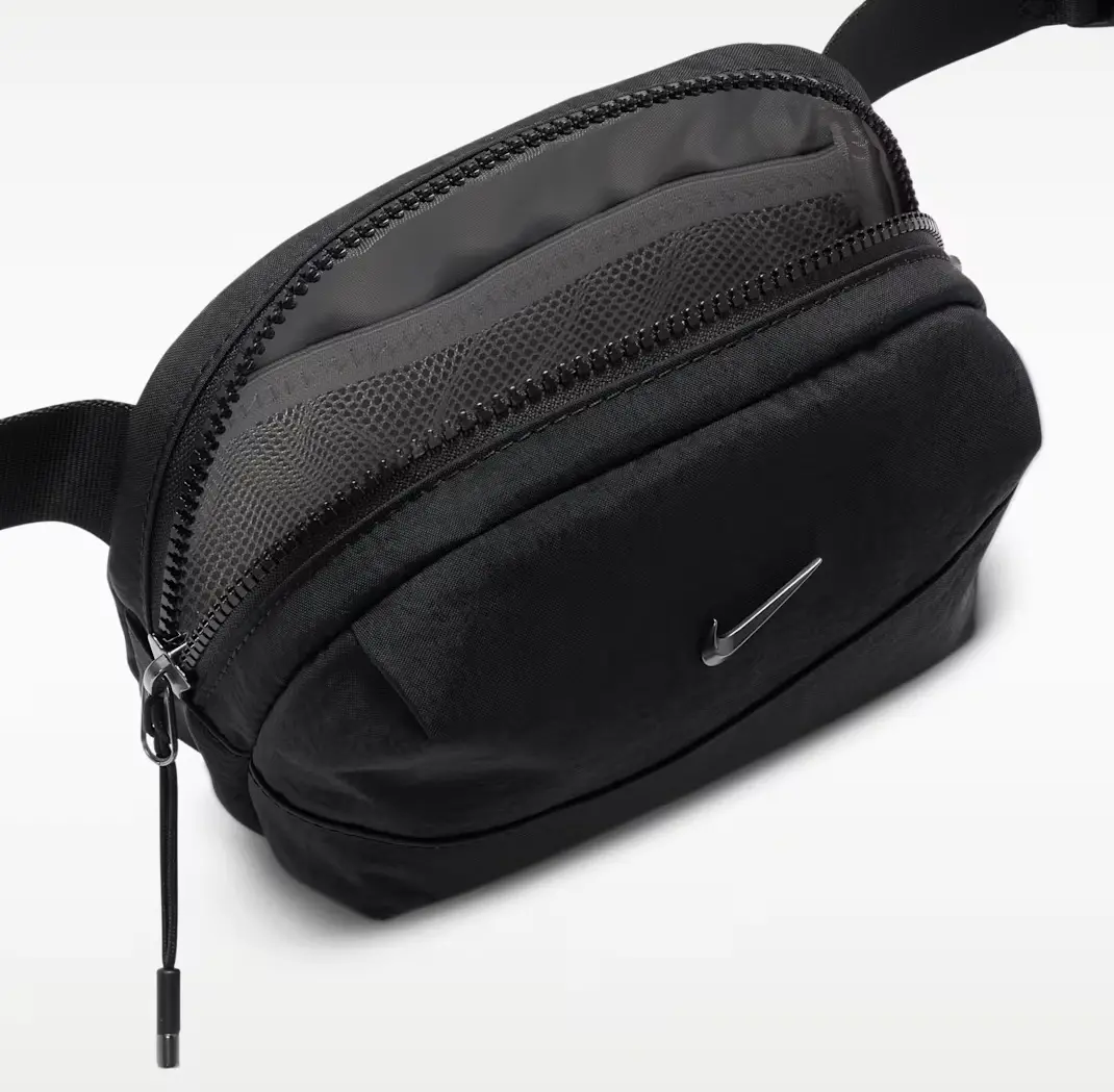  Túi Nike Aura 2L Crossbody Bag ‘Black Gunmetal’ 