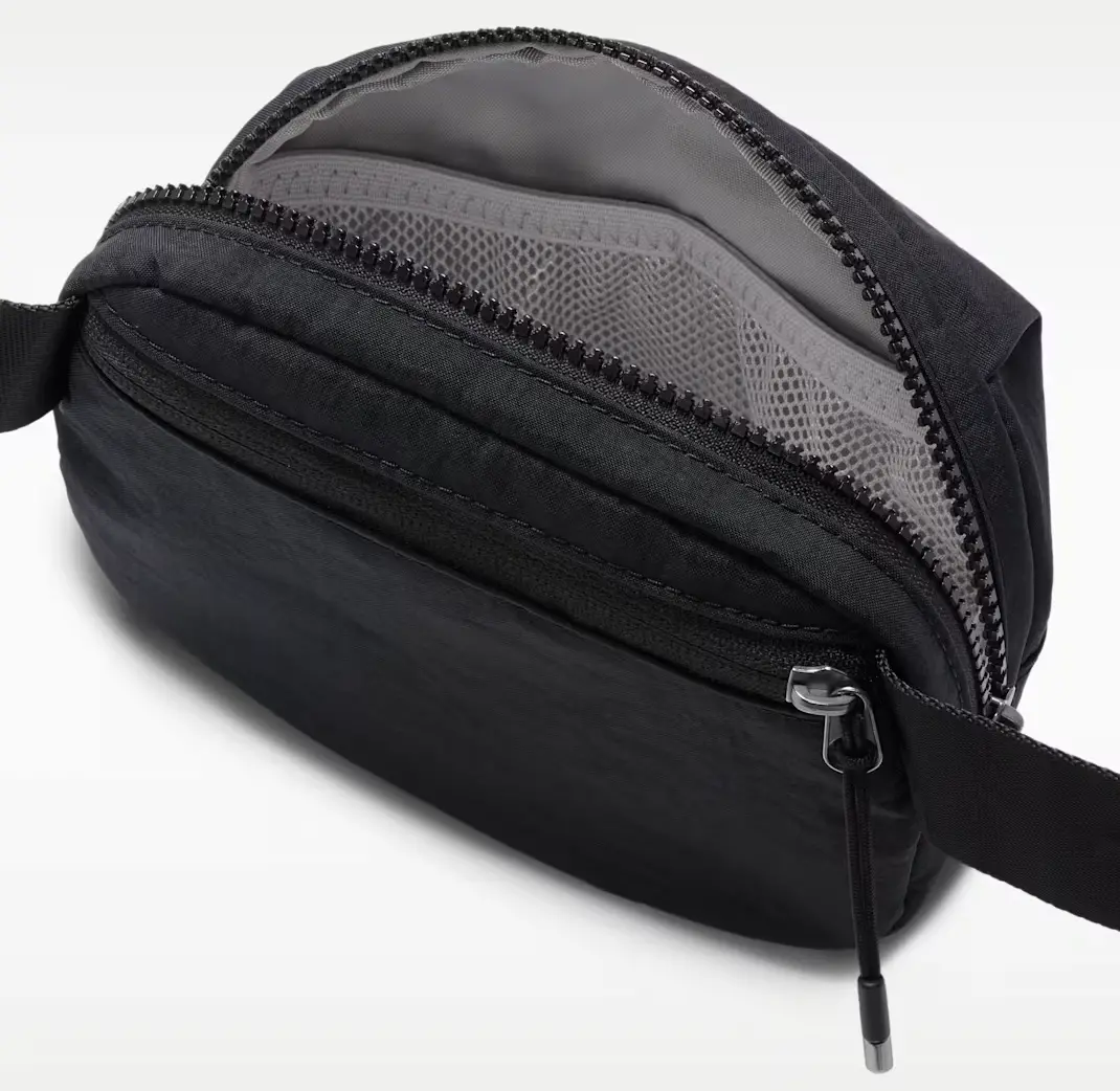  Túi Nike Aura 2L Crossbody Bag ‘Black Gunmetal’ 