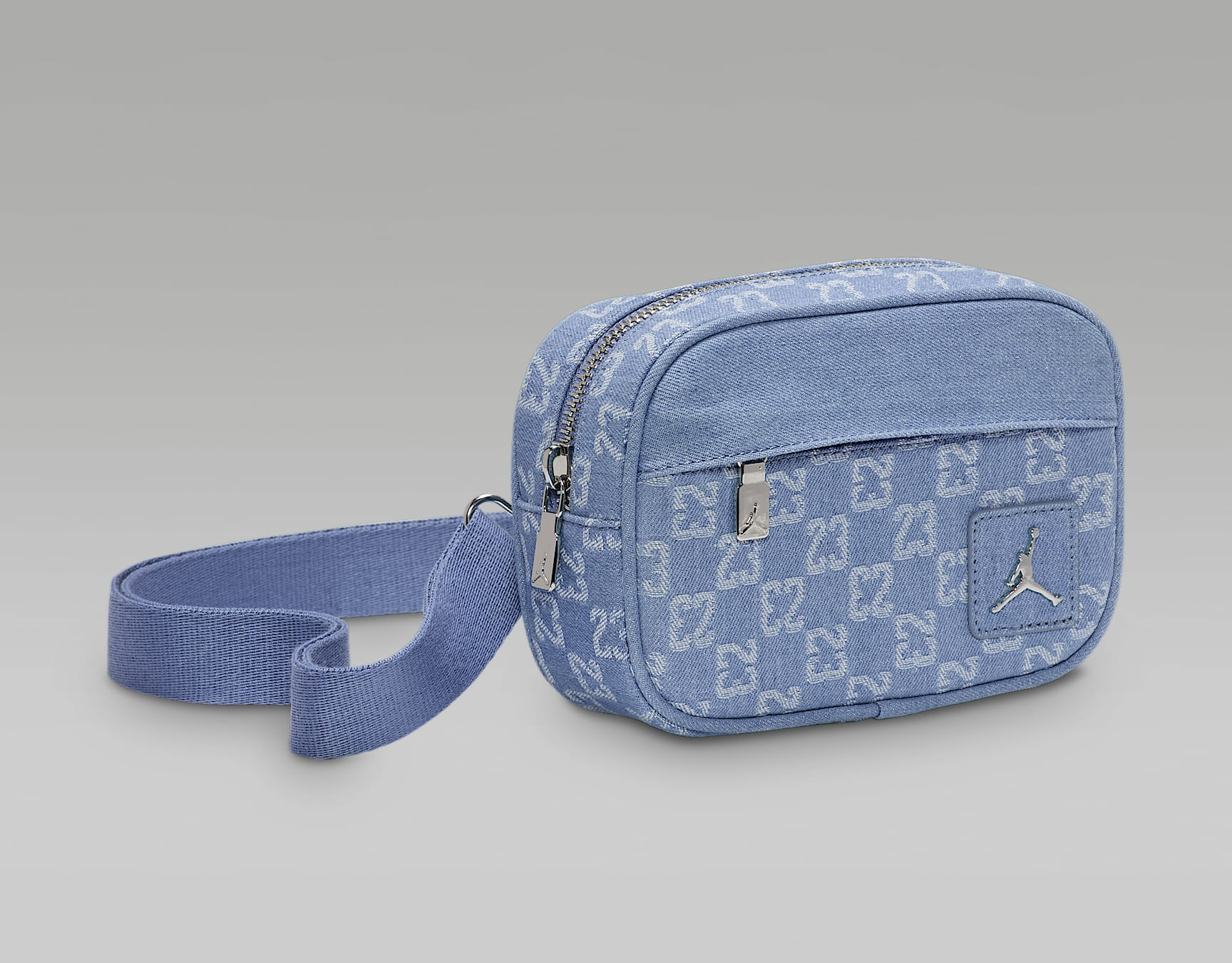  Túi Nike Jordan Monogram Crossbody ‘Denim blue' 