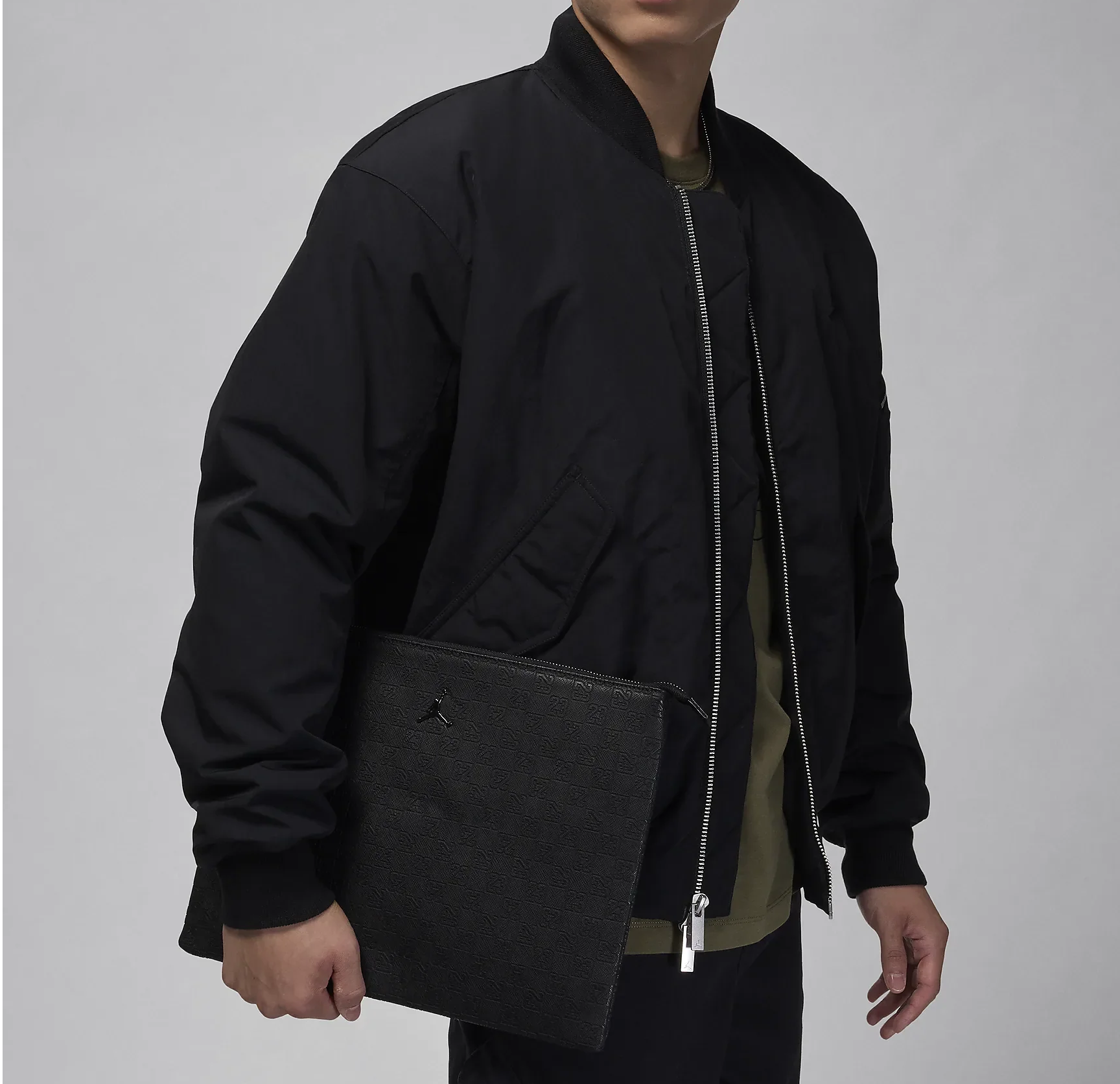  Túi Nike Jordan Monogram Pouch Bag ‘Black’ 