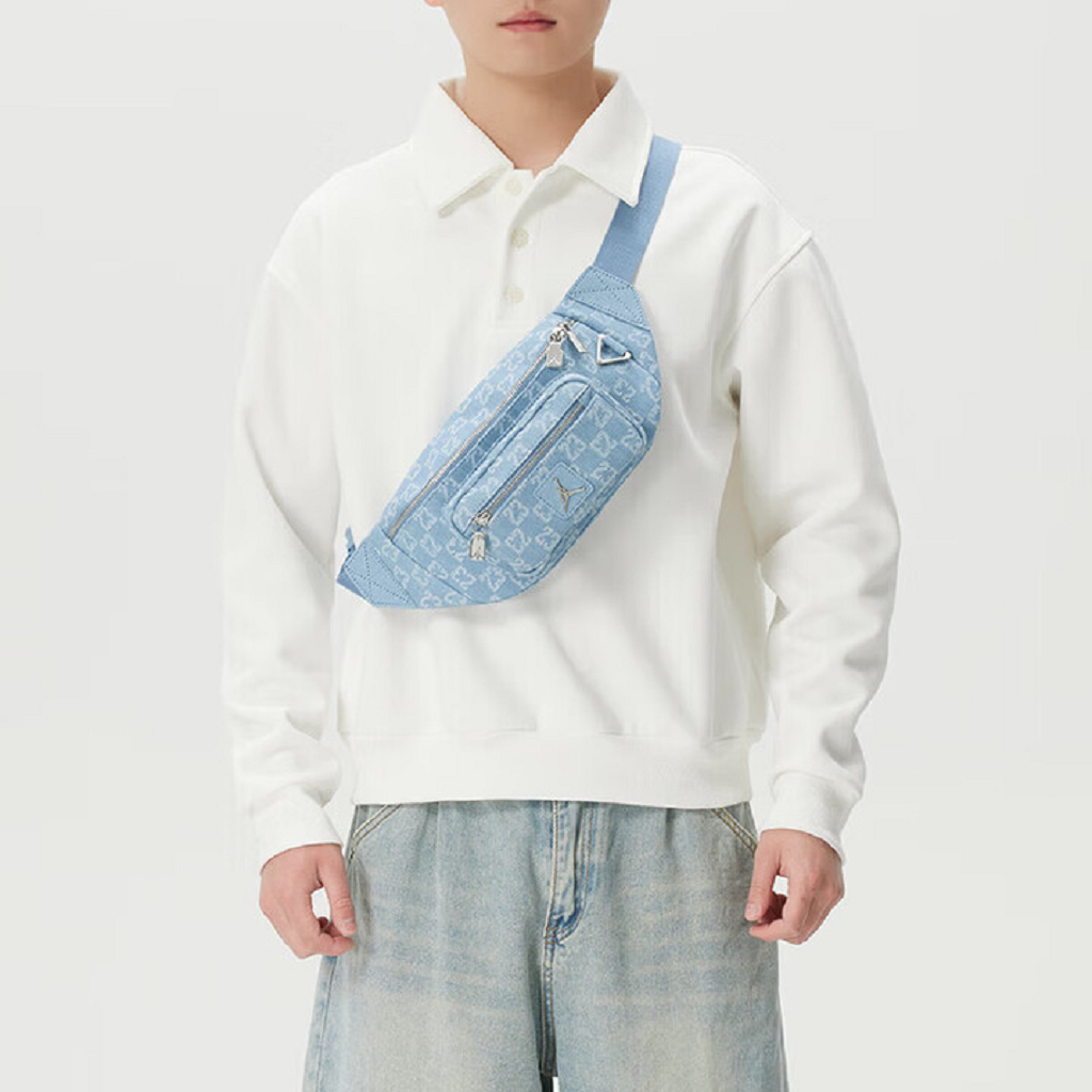  Túi Nike Jordan Shoulder Bag ‘Denim’ 