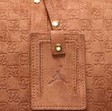  Túi Nike Jordan Suede Monogram Duffel ‘Brown’ 