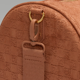  Túi Nike Jordan Suede Monogram Duffel ‘Brown’ 