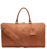  Túi Nike Jordan Suede Monogram Duffel ‘Brown’ 