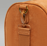  Túi Nike Jordan Suede Monogram Duffel ‘Brown’ 