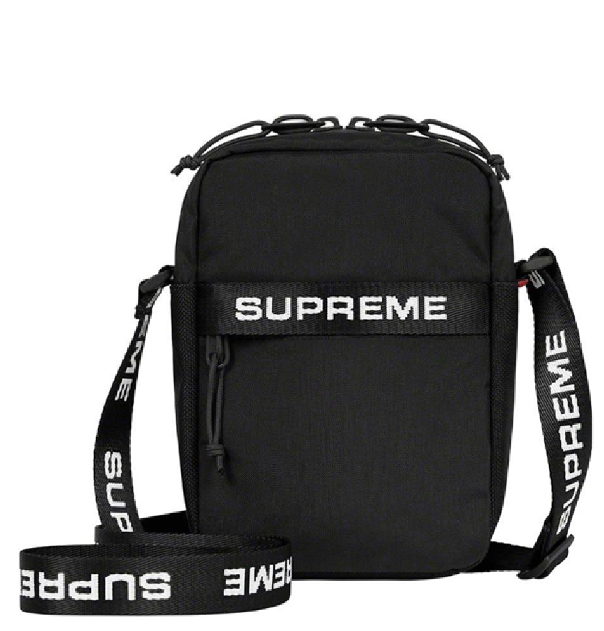  Túi Nike Supreme Shoulder Bag Fw22 ‘Black’ 