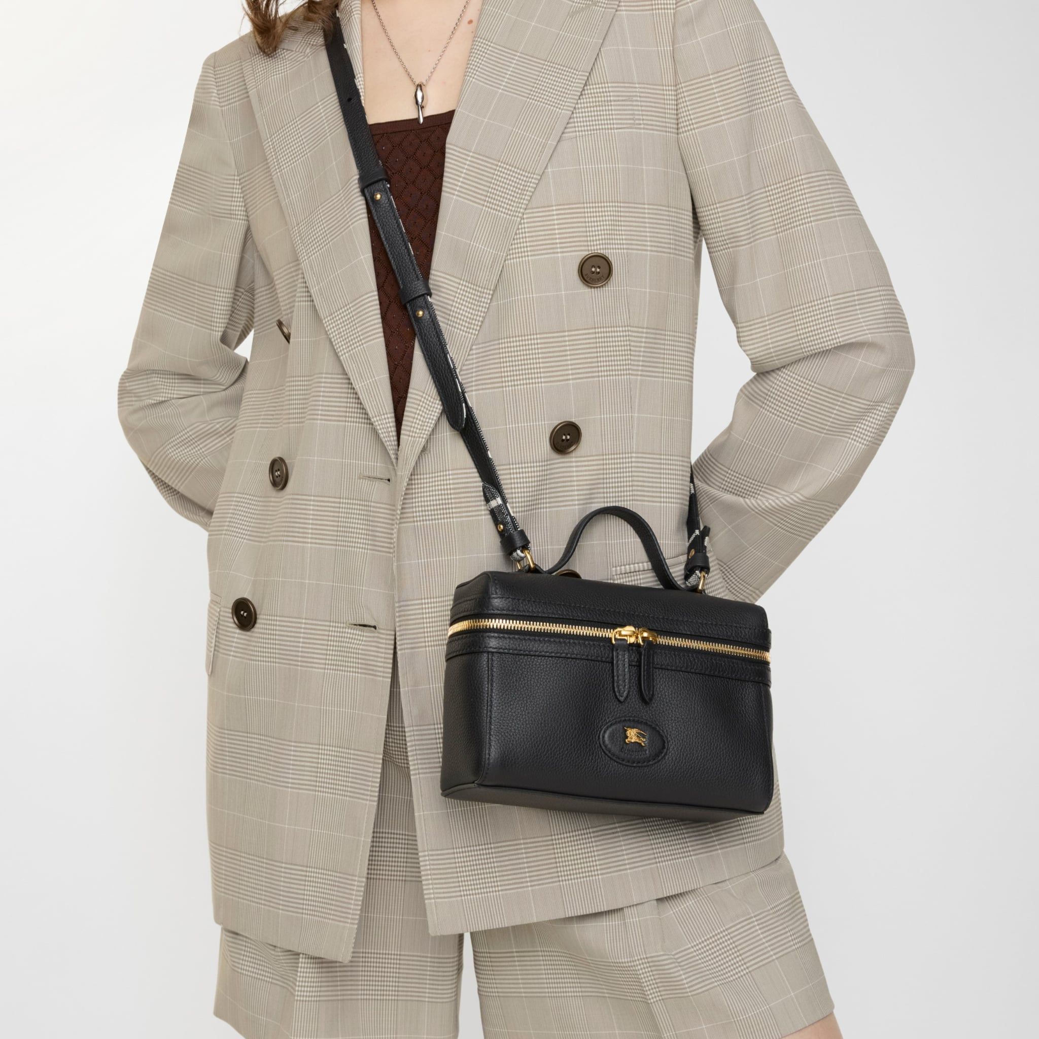  Túi Nữ Burberry Bloomsbury Vanity Bag 'Black' 