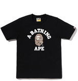  Áo Bape Tiger Camo College Tee 'Black' 