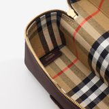 Túi Nữ Burberry Bloomsbury Vanity Bag 'Peat Brown' 