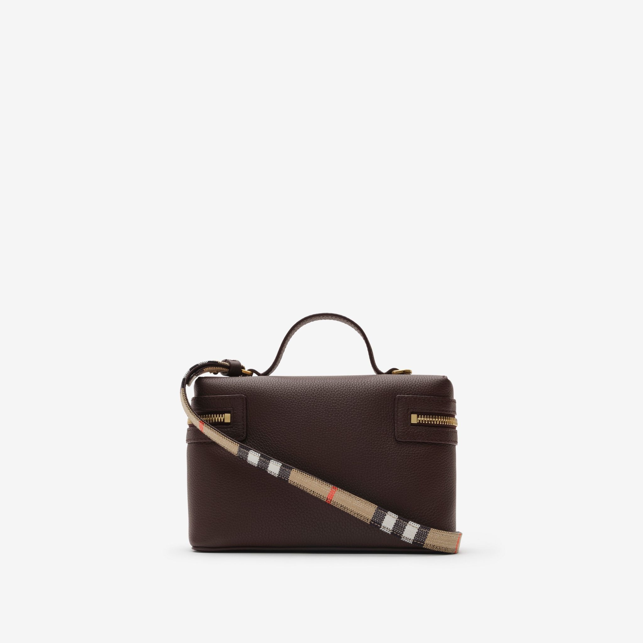  Túi Nữ Burberry Bloomsbury Vanity Bag 'Peat Brown' 