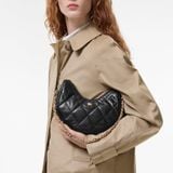  Túi Nữ Burberry Horseshoe Chain Bag 'Black' 