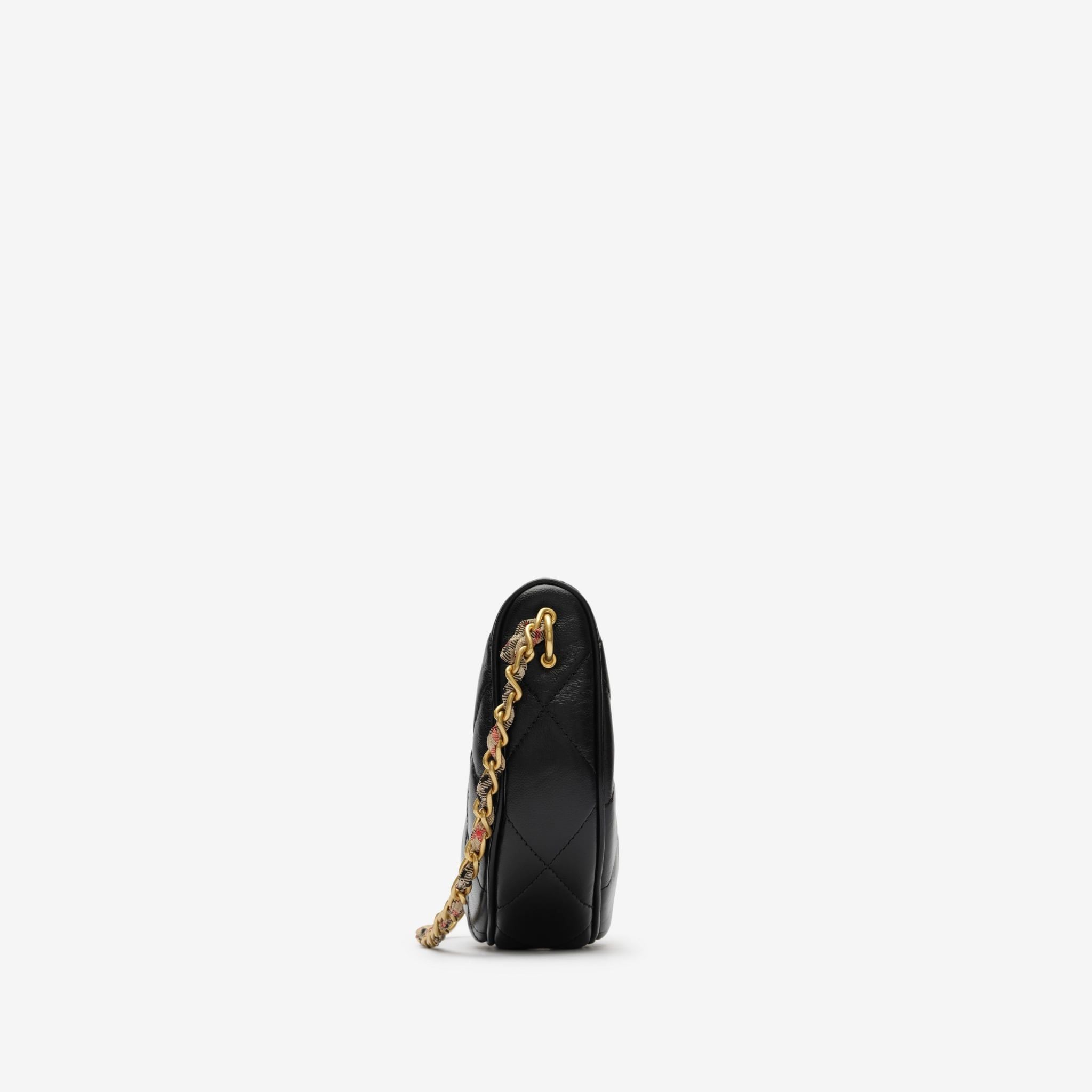 Túi Nữ Burberry Horseshoe Chain Bag 'Black' 