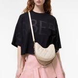  Túi Nữ Burberry Horseshoe Chain Bag 'Soap Beige' 