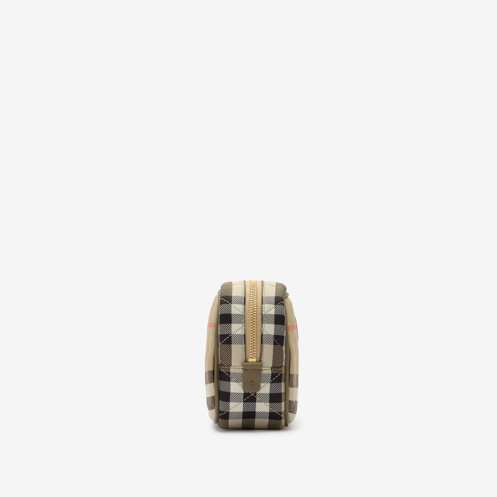  Túi Nữ Burberry Horseshoe Pouch 'Beige' 