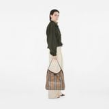  Túi Nữ Burberry Medium Highlands Shoulder Bag 'Beige' 