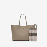  Túi Nữ Burberry Medium Reversible Bloomsbury Tote 'Beige' 
