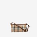  Túi Nữ Burberry Mini Check Shoulder Bag 'Beige' 