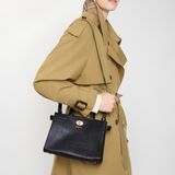  Túi Nữ Burberry Mini Cotswolds Tote 'Black' 