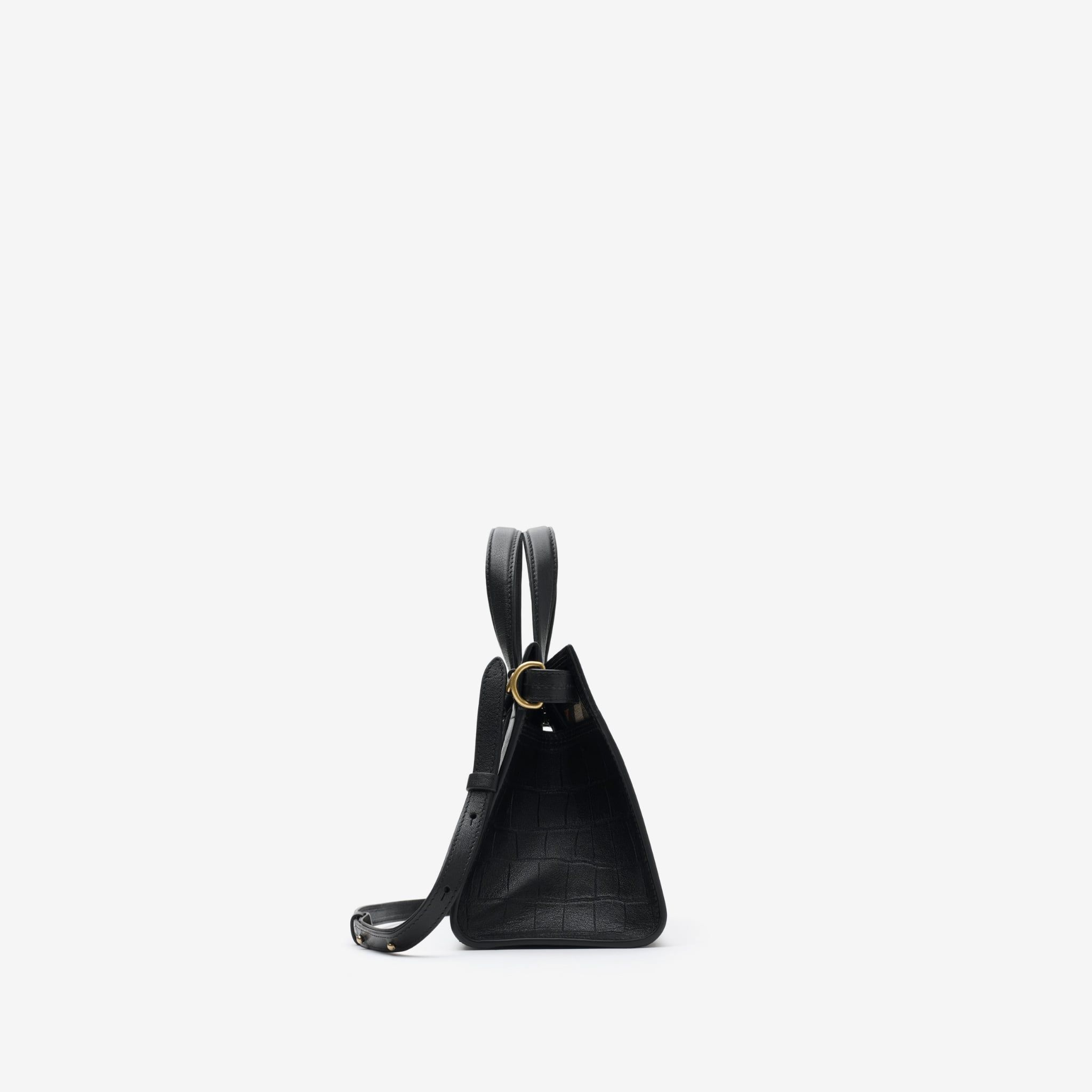  Túi Nữ Burberry Mini Cotswolds Tote 'Black' 