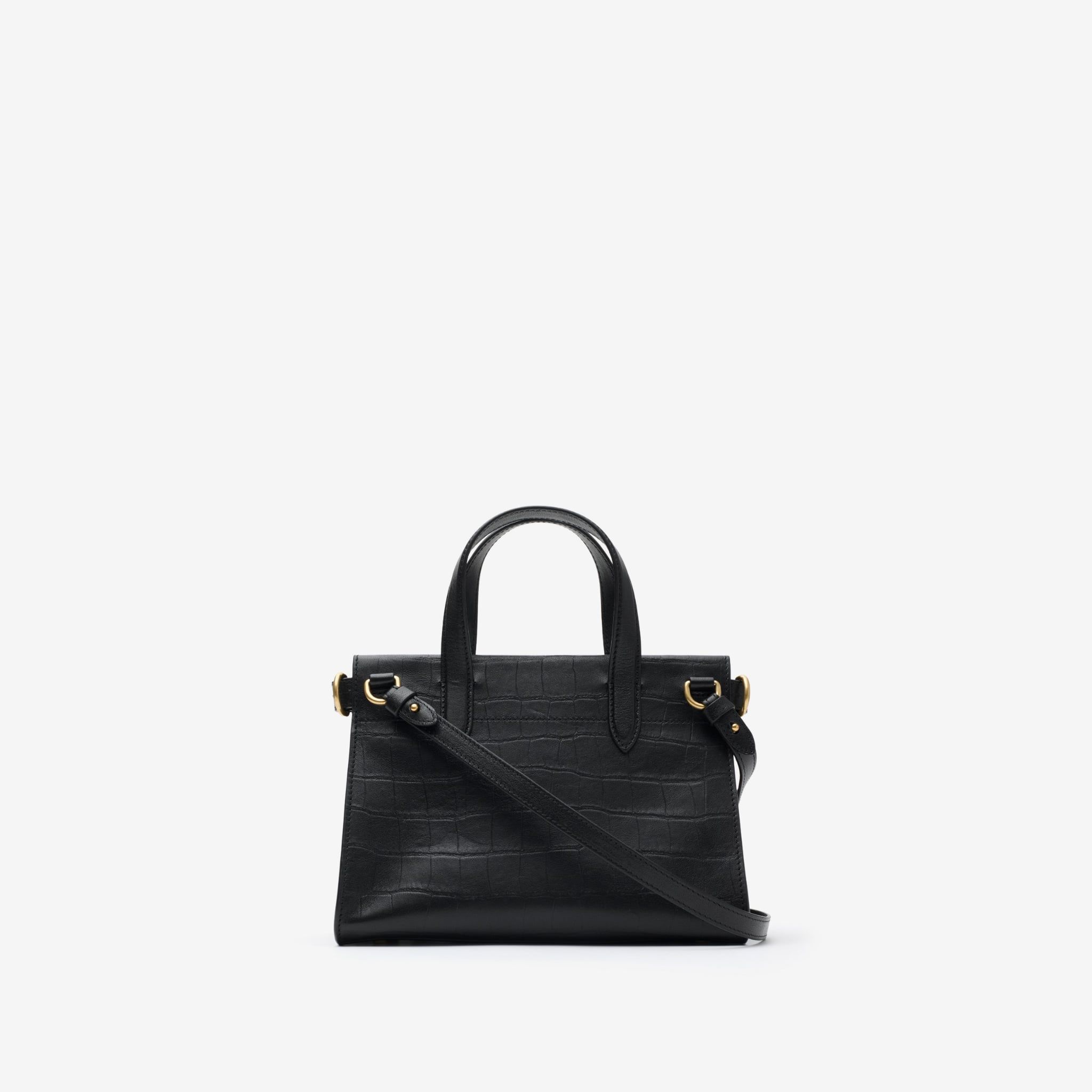  Túi Nữ Burberry Mini Cotswolds Tote 'Black' 