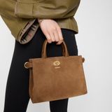  Túi Nữ Burberry Mini Cotswolds Tote 'Hazel Brown' 