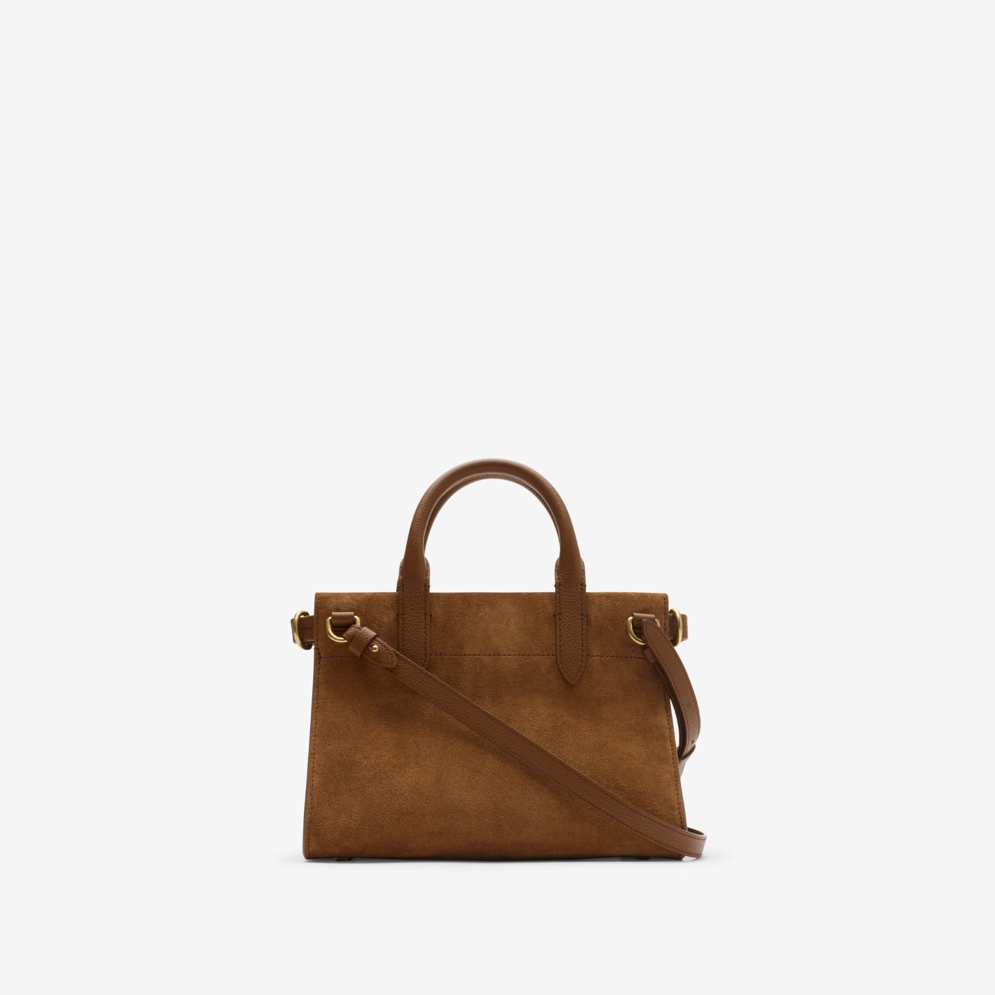  Túi Nữ Burberry Mini Cotswolds Tote 'Hazel Brown' 