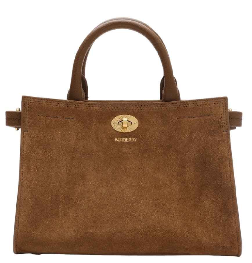  Túi Nữ Burberry Mini Cotswolds Tote 'Hazel Brown' 