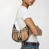  Túi Nữ Burberry Mini Highlands Chain Bag 'Beige' 