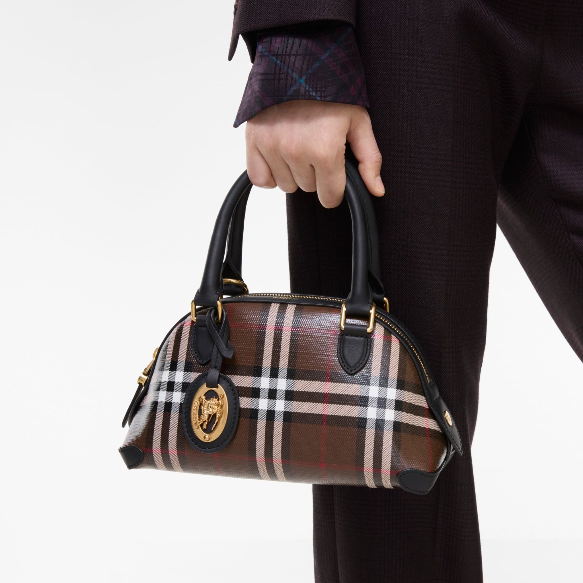  Túi Nữ Burberry Mini Primrose Bag 'Chocolate Brown' 