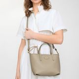  Túi Nữ Burberry Mini Reversible Bloomsbury Tote 'Beige' 