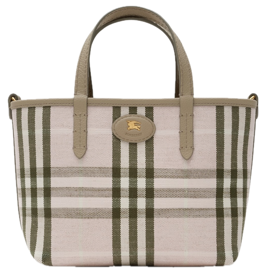  Túi Nữ Burberry Mini Reversible Bloomsbury Tote 'Beige' 