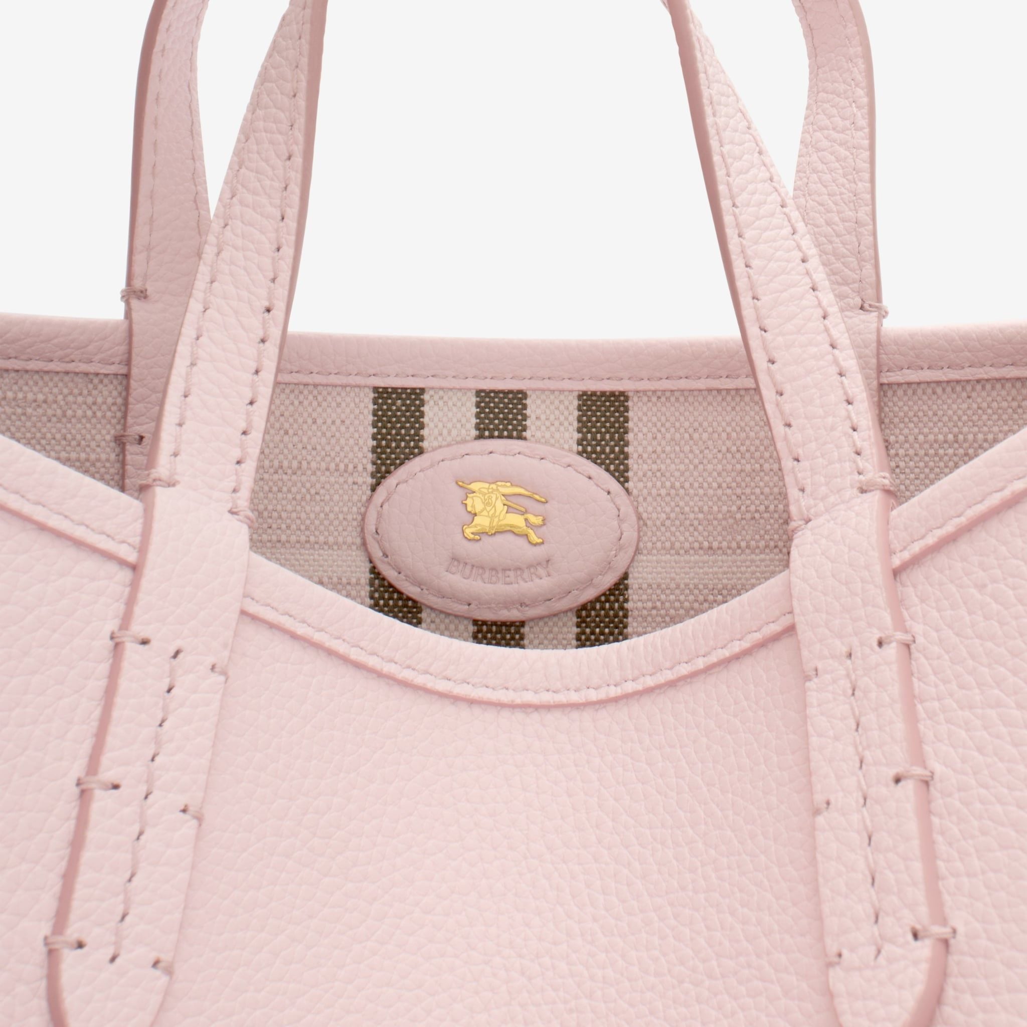  Túi Nữ Burberry Mini Reversible Bloomsbury Tote 'Pink' 