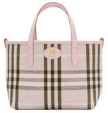  Túi Nữ Burberry Mini Reversible Bloomsbury Tote 'Pink' 