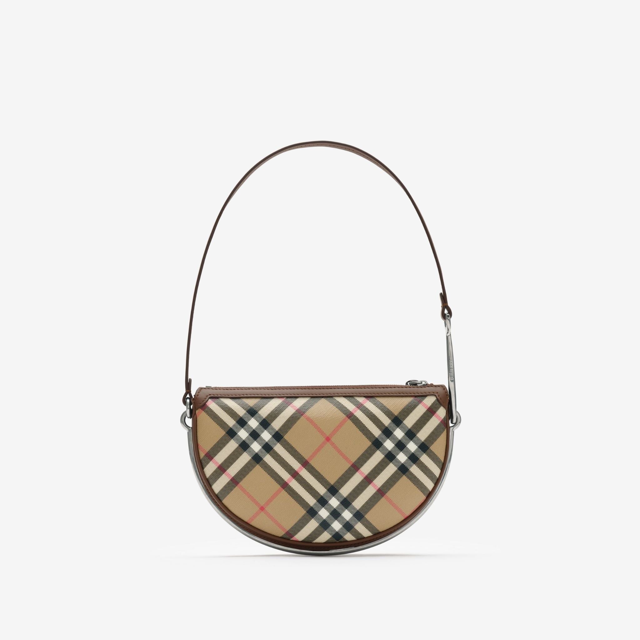  Túi Nữ Burberry Small Bridle Saddle Bag 'Beige' 