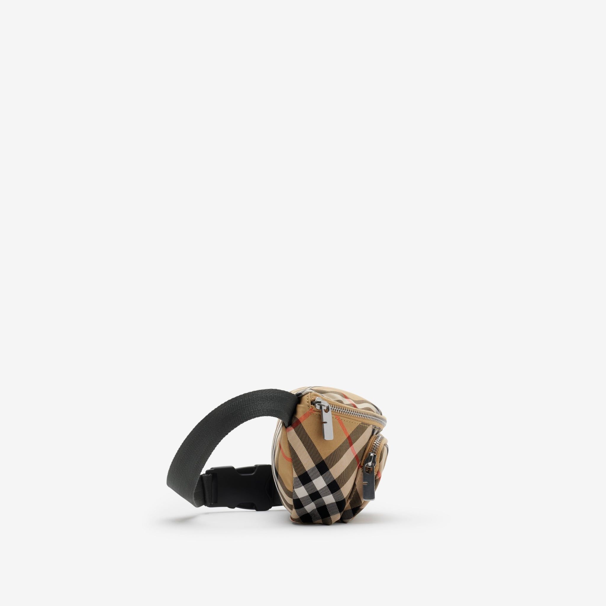  Túi Nữ Burberry Small Check Belt Bag 'Beige' 