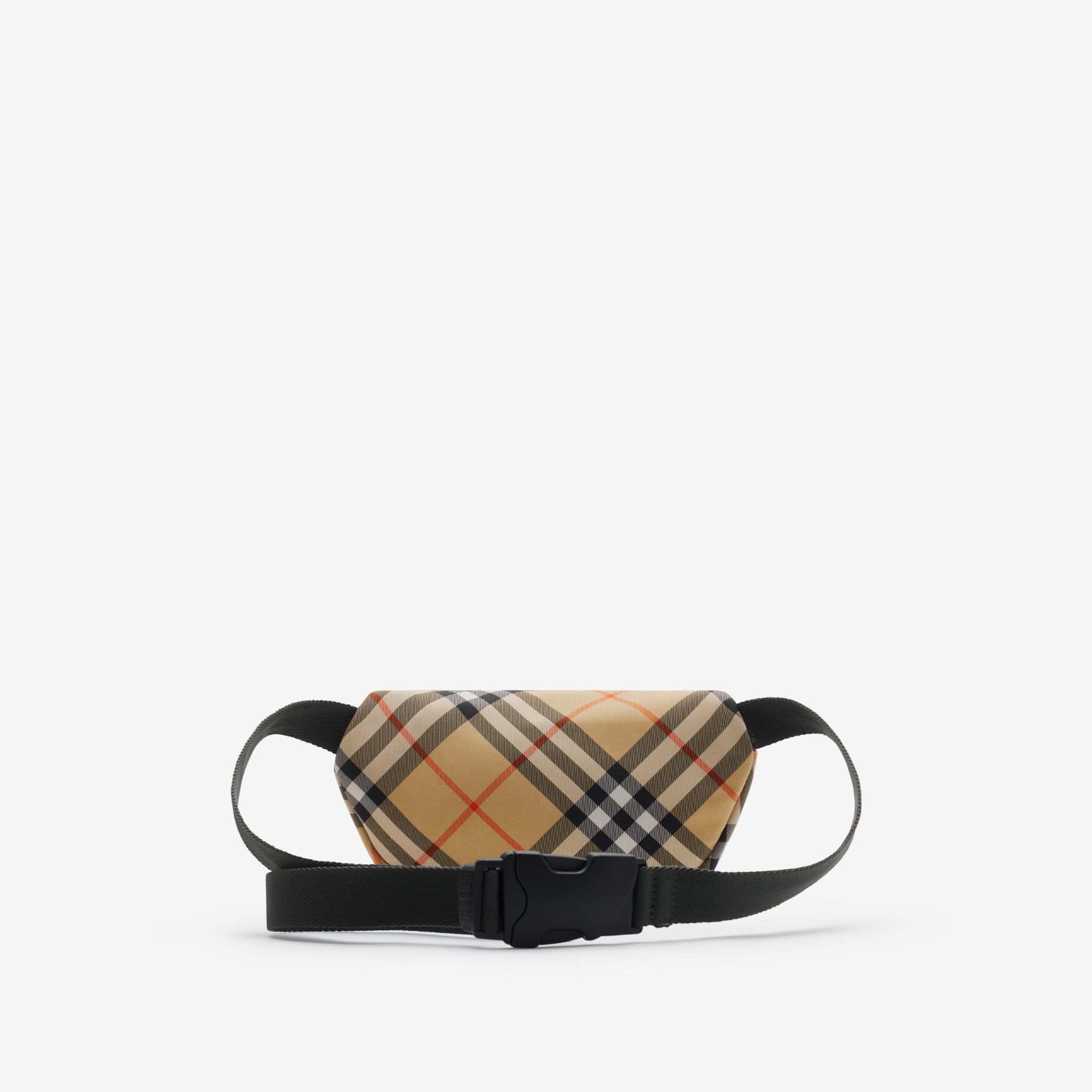  Túi Nữ Burberry Small Check Belt Bag 'Beige' 