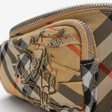  Túi Nữ Burberry Small Check Belt Bag 'Beige' 