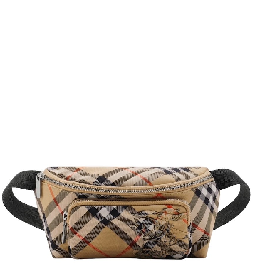  Túi Nữ Burberry Small Check Belt Bag 'Beige' 
