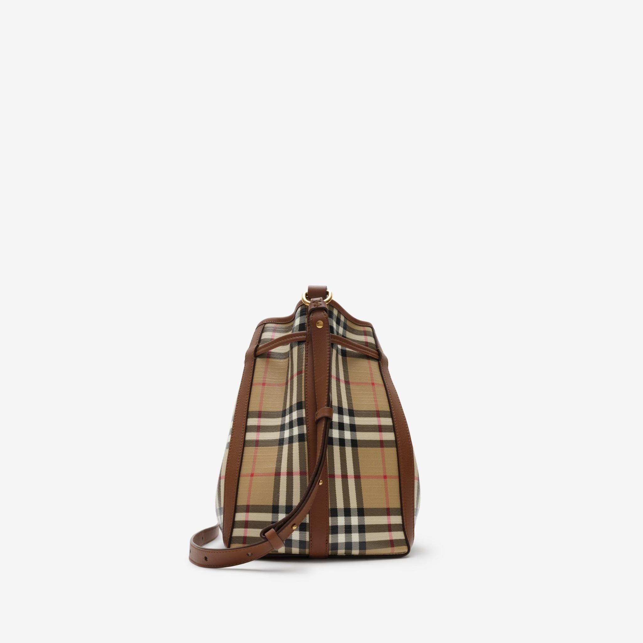  Túi Nữ Burberry Small Check Bucket Bag 'Beige' 