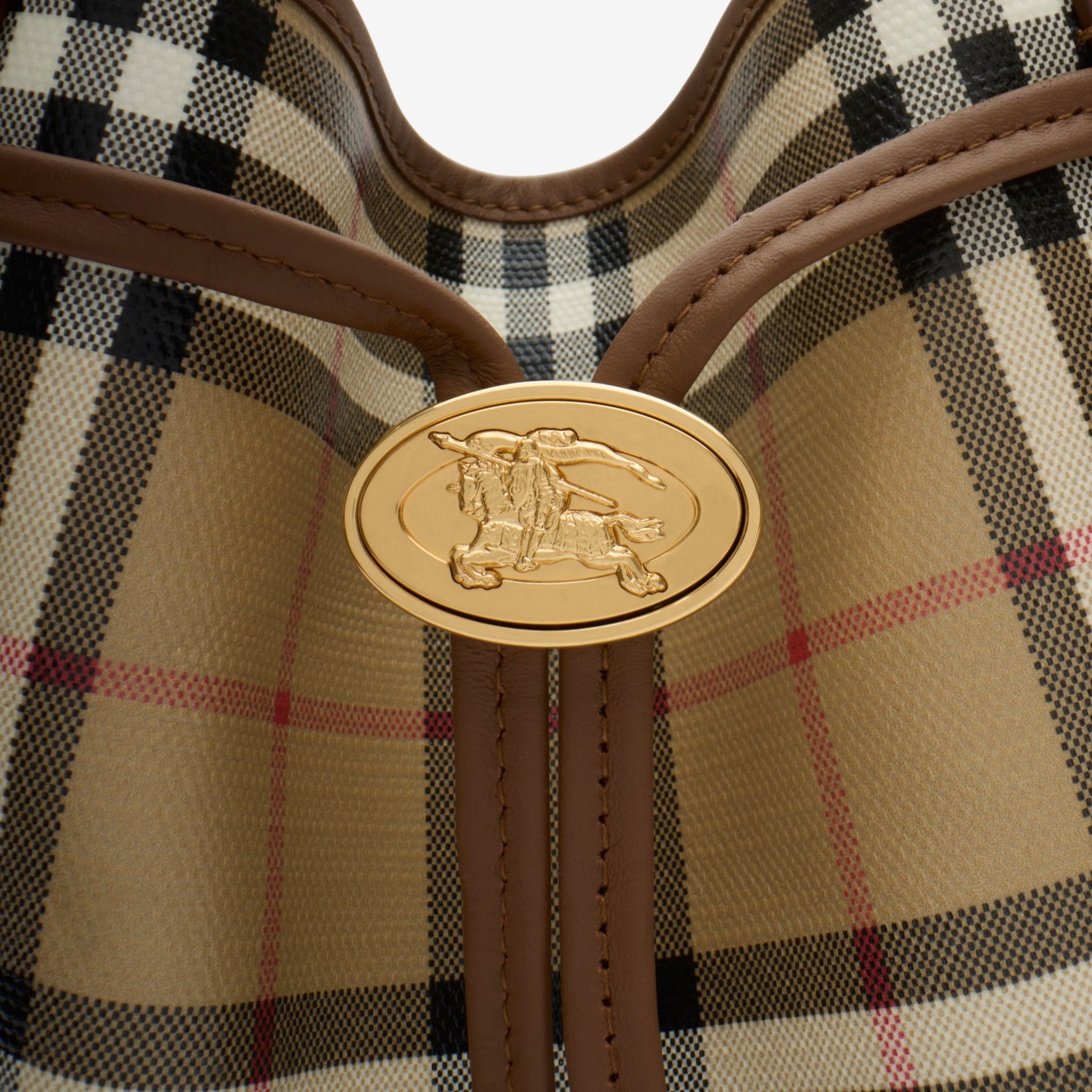  Túi Nữ Burberry Small Check Bucket Bag 'Beige' 