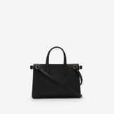  Túi Nữ Burberry Small Check Cotswolds Tote 'Black' 